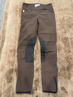 Tailored Sportsman Breeches, Size 26, Brown, Size Zip
